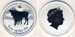 50 Цент Австралия (1939 - ) Серебро 
