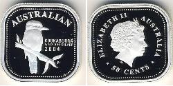 50 Цент Австралия (1939 - ) Серебро 