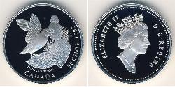50 Цент Канада Серебро Елизавета II (1926-2022)
