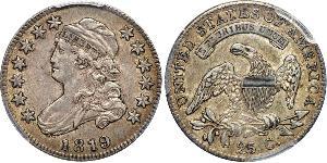 50 Цент США (1776 - ) Серебро 