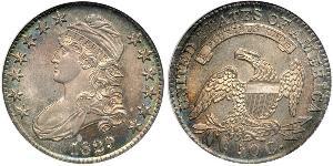 50 Цент США (1776 - ) Серебро 
