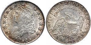50 Цент США (1776 - ) Серебро 