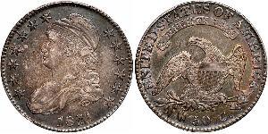 50 Цент США (1776 - ) Серебро 