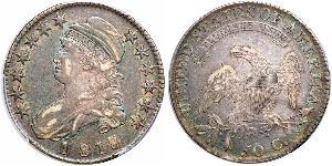 50 Цент США (1776 - ) Серебро 