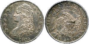 50 Цент США (1776 - ) Серебро 