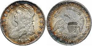 50 Цент США (1776 - ) Серебро 