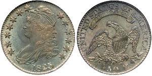 50 Цент США (1776 - ) Серебро 
