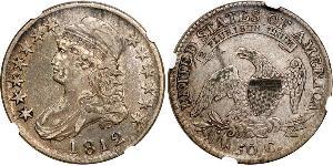 50 Цент США (1776 - ) Серебро 