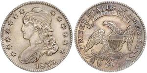 50 Цент США (1776 - ) Серебро 