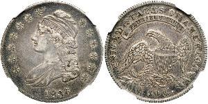 50 Цент США (1776 - ) Серебро 