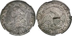 50 Цент США (1776 - ) Серебро 