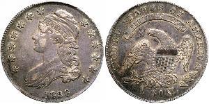 50 Цент США (1776 - ) Серебро 