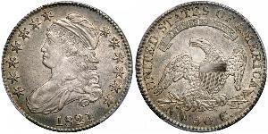 50 Цент США (1776 - ) Серебро 