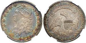50 Цент США (1776 - ) Серебро 