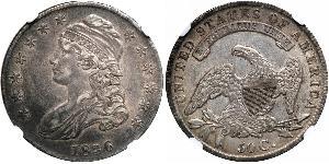 50 Цент США (1776 - ) Серебро 