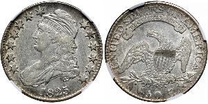 50 Цент США (1776 - ) Серебро 