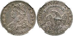 50 Цент США (1776 - ) Серебро 