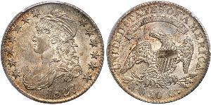 50 Цент США (1776 - ) Серебро 