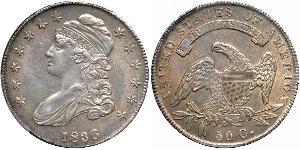 50 Цент США (1776 - ) Серебро 