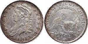 50 Цент США (1776 - ) Серебро 