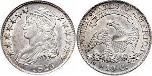 50 Цент США (1776 - ) Серебро 