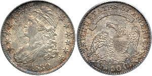50 Цент США (1776 - ) Серебро 