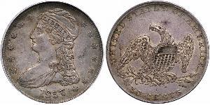 50 Цент США (1776 - ) Серебро 
