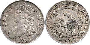 50 Цент США (1776 - ) Серебро 