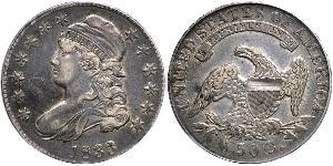 50 Цент США (1776 - ) Серебро 