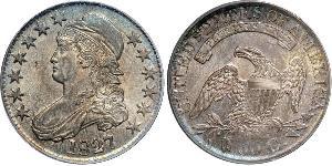 50 Цент США (1776 - ) Серебро 