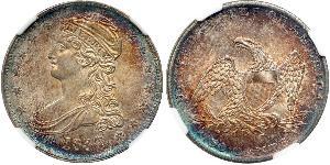 50 Цент США (1776 - ) Серебро 