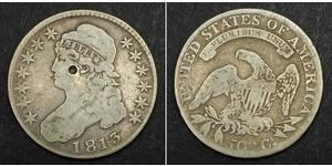 50 Цент США (1776 - ) Серебро 