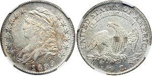 50 Цент США (1776 - ) Серебро 
