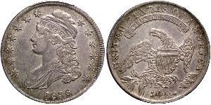 50 Цент США (1776 - ) Серебро 