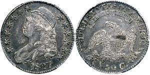 50 Цент США (1776 - ) Серебро 