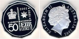 50 Цент Австралія (1939 - ) Срібло 