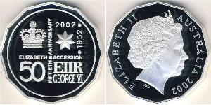 50 Цент Австралія (1939 - ) Срібло 