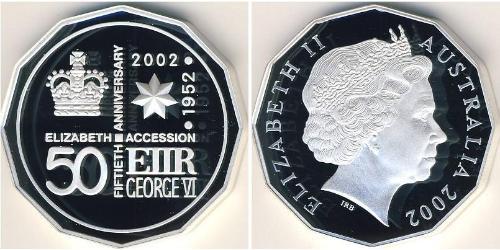 50 Цент Австралія (1939 - ) Срібло 