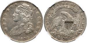 50 Цент США (1776 - ) Срібло 
