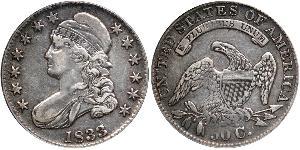 50 Цент США (1776 - ) Срібло 