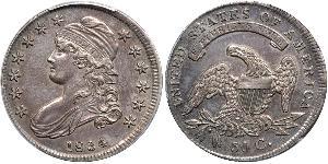 50 Цент США (1776 - ) Срібло 