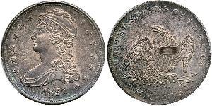 50 Цент США (1776 - ) Срібло 