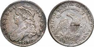 50 Цент США (1776 - ) Срібло 
