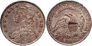 50 Цент США (1776 - ) Срібло 