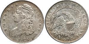 50 Цент США (1776 - ) Срібло 