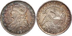 50 Цент США (1776 - ) Срібло 