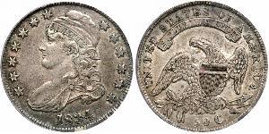 50 Цент США (1776 - ) Срібло 