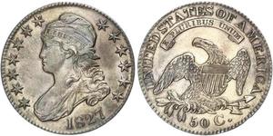 50 Цент США (1776 - ) Срібло 