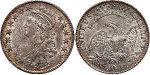50 Цент США (1776 - ) Срібло 