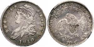 50 Цент США (1776 - ) Срібло 